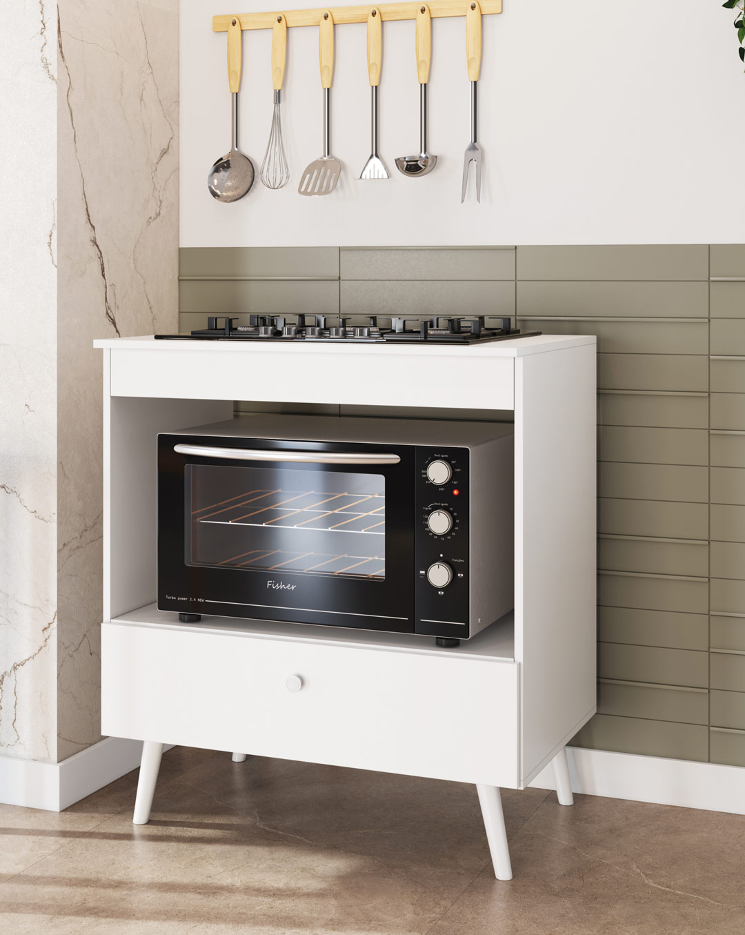 Balcão Cooktop