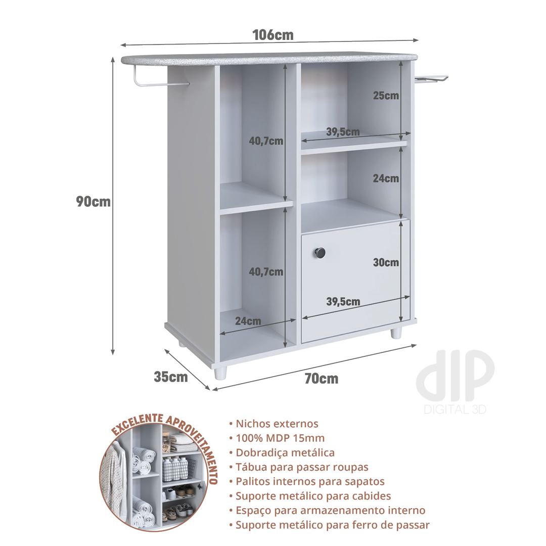 Mesa de Passar Organizadora