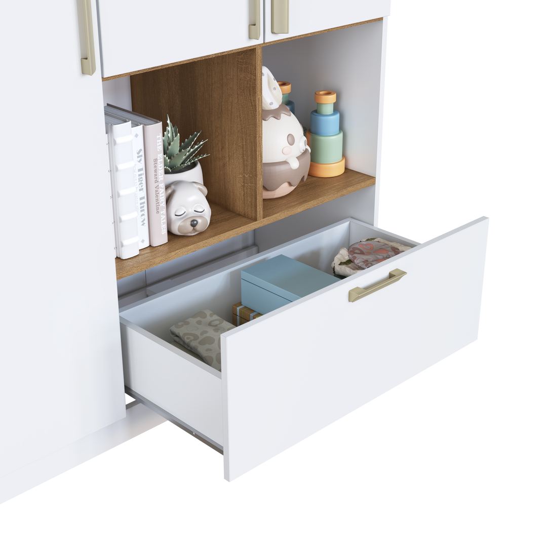 Roupeiro 3 Portas 1 Gavetão